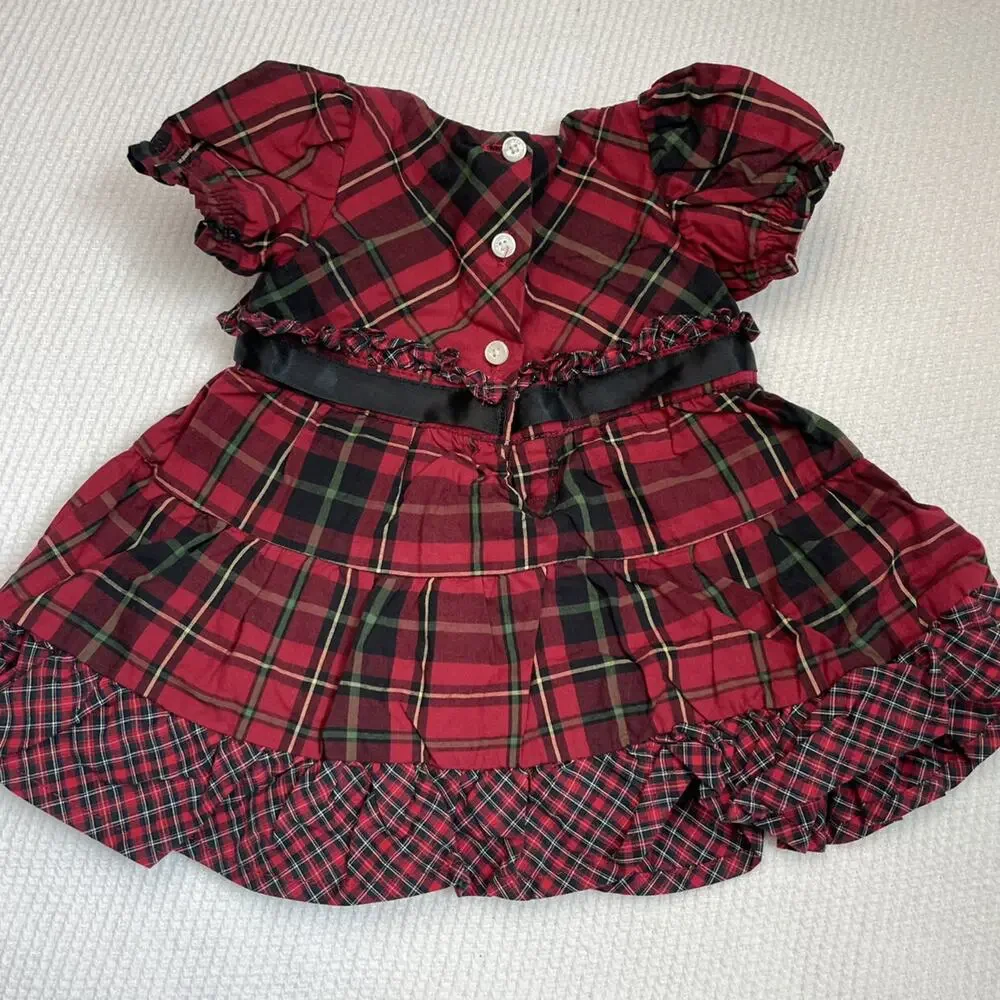 American Living Plaid Dress And Bloomer Set - Picture 4 of 4